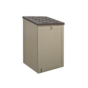 Cosco Outdoor LIving BoxGuard®, Large Lockable Package Delivery and Storage Box, 6.3 cubic feet, Tan