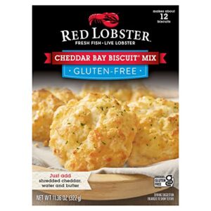 red lobster cheddar bay biscuits mix, gluten-free, 11.36-ounce boxes (pack of 8)