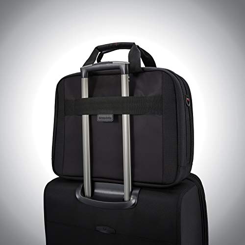 Samsonite Pro Double Compartment Briefcase, Black, One Size