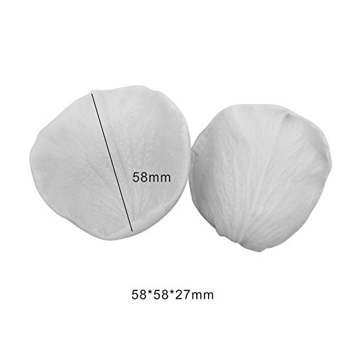 AK ART KITCHENWARE Sugarpaste Flower Veiner and Cutters Set Silicone Veining Molds Fondant Cake Decorating Tools for Bakery (Hydrangea Petal Vein)