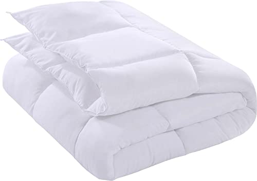 Utopia Bedding Comforter - All Season California King Comforter - White Cal King Comforter - Plush Siliconized Fiberfill - Box Stitched