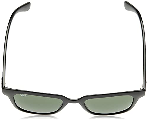 Ray-Ban Rb4323 Square Sunglasses, Black/G-15 Green, 51 mm