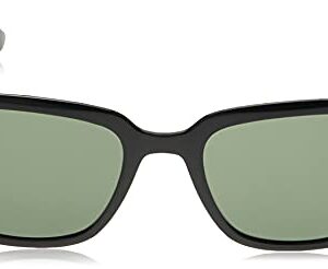 Ray-Ban Rb4323 Square Sunglasses, Black/G-15 Green, 51 mm