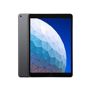 apple ipad air (10.5-inch, wi-fi + cellular, 256gb) - space gray (renewed)