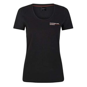 porsche motorsport women's black t-shirt (s)