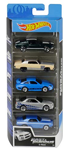 Hot Wheels Fast and Furious 5 Pack Vehicles