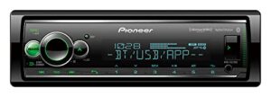 pioneer mvh-s522bs amazon alexa, pioneer smart sync, bluetooth, android, iphone - audio digital media receiver, black