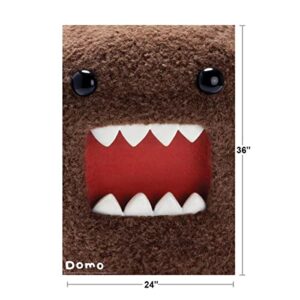 Domo Face Cute Funny Cool Wall Decor Art Print Poster 24x36