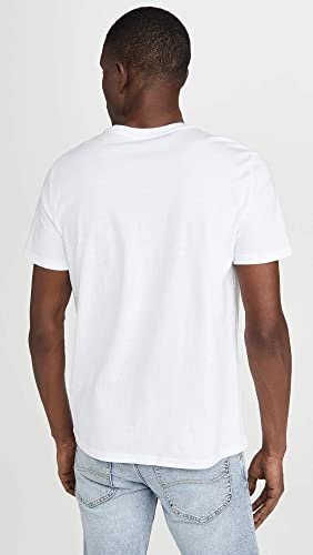 Calvin Klein Men's Short Sleeve Monogram Logo T-Shirt, Brilliant White Unbox, X-Large