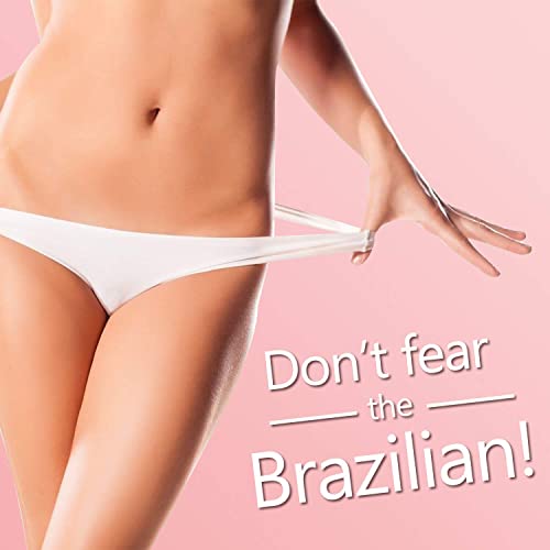 Wax Warmer Kit, KOTAMU Hair Removal Waxing Kit with 4 Hard Wax Beans Target for Bikini Brazilian Full Body Face Facial Eyebrows Legs Armpit, Painless At Home for Women and Men