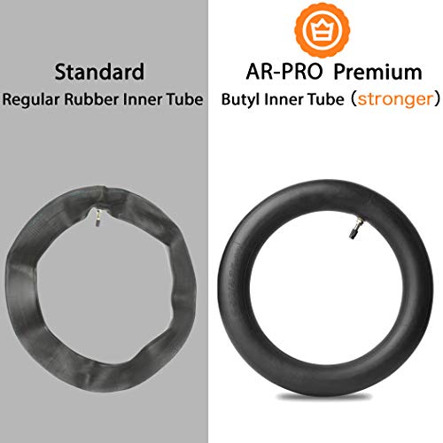 AR-PRO 2.50/2.75-10 Dirt Bike Replacement Inner Tubes Heavy Duty | Compatible with Honda Crf50 /Xr50, Razor MX650 / MX500, Suzuki DRZ70 / JR50, Yamaha PW50