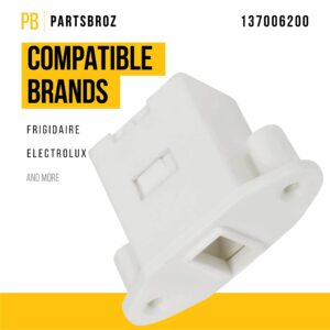 Electrolux Pedestal Drawer Latch 137006200 Washer Door Part PS2349356 AP4368805 Frigidaire EPWD15IW2 EPWD15IW3 EPWD15T0 EPWD157SIW0 EPWD157STT0 EPWD15IW1 EPWD15KG1 EPWD15MB1 EPWD15MB2 EPWD15RR1