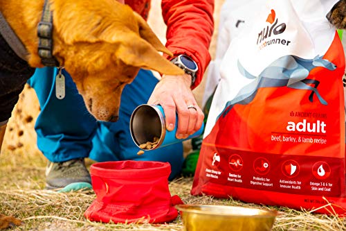 Nulo Frontrunner Dry Dog Food for Adult Dogs - Grain Inclusive Recipe with Beef, Barley, & Lamb - All Natural Pet Foods with High Taurine Levels - Animal Protein for Lean Strong Muscles