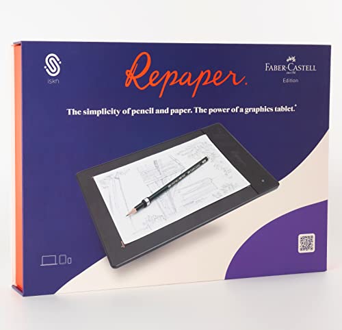 iskn Repaper Faber-Castell Edition - Pencil & Paper Graphic Tablet with 8192 Pressure Levels