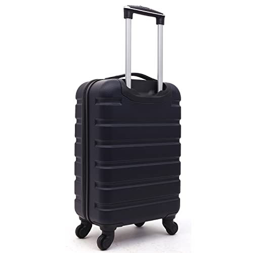 Wrangler 20" Spinner Carry-On Luggage, Navy Blue