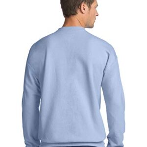 Hanes Unisex EcoSmart® 50/50 Crewneck Sweatshirt M Fatigue Green