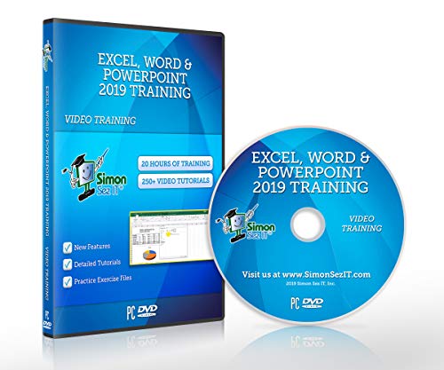 Microsoft Excel, Word, PowerPoint 2019 - 20 Hours of Microsoft Office Training