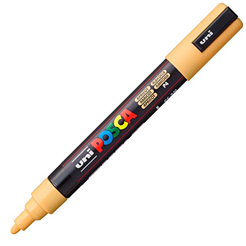 uni-ball 182522 Marker Uni POSCA Bullet Tip 1.8-2.5 mm Line Width Apricot