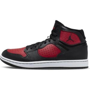 nike air jordan access mens basketball trainers ar3762 sneakers shoes (uk 10 us 11 eu 45, black gym red 006)