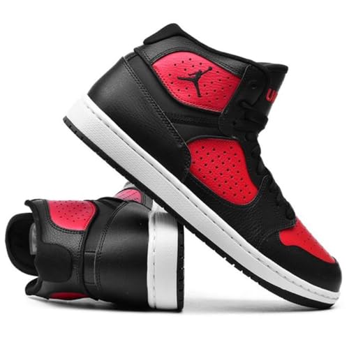 Nike Air Jordan Access Mens Basketball Trainers AR3762 Sneakers Shoes (UK 10 US 11 EU 45, Black Gym red 006)