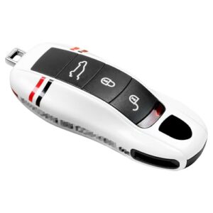limbqs key cover for porsche macan cayenne panamera 911, car key protection keychain (old key)