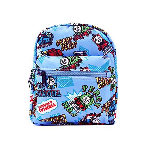 FINEX Thomas & Friends All Over Print Small Nylon Bag Multipurpose Causal Daypack for Travel Trip Shopping Tablet iPad Mini up to 8 inches