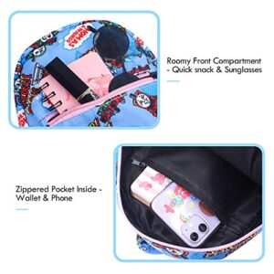 FINEX Thomas & Friends All Over Print Small Nylon Bag Multipurpose Causal Daypack for Travel Trip Shopping Tablet iPad Mini up to 8 inches