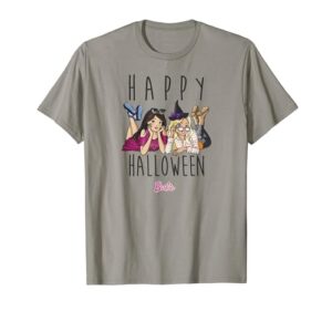 barbie: happy halloween bestie t-shirt