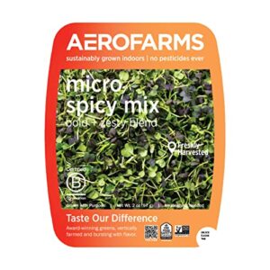 aerofarms micro spicy mix, 2oz