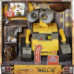 Disney and Pixar WALL-E Robot Toy, Remote Control Hello WALL-E Robot Figure, Gifts for Kids (Amazon Exclusive)