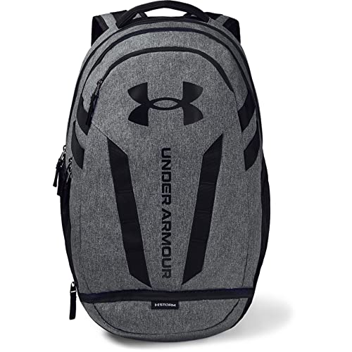 Under Armour unisex-adult Hustle 5.0 Backpack , Black (002)/Black , One Size Fits All