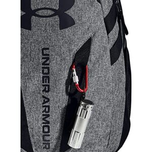 Under Armour unisex-adult Hustle 5.0 Backpack , Black (002)/Black , One Size Fits All