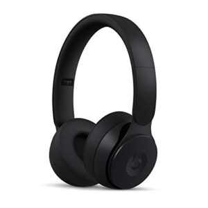 apple beats solo pro wireless noise cancelling on-ear headphones h1 headphone chip, class 1 bluetooth, active noise cancelling, transparency, 22 hours of listening time - black
