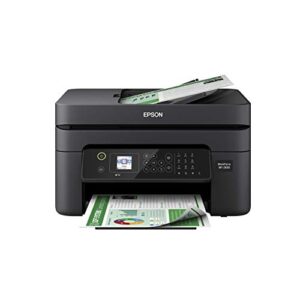 epson workforce wf-2830 all-in-one wireless color printer with scanner, copier and fax (renewed)