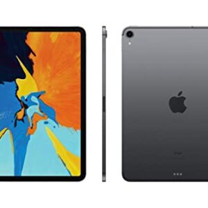 Apple iPad Pro 11 inches (Late 2018) 256GB, WiFi + 4G LTE - Space Gray (Renewed)