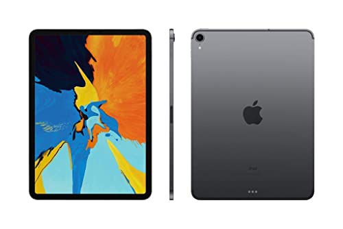 Apple iPad Pro 11 inches (Late 2018) 256GB, WiFi + 4G LTE - Space Gray (Renewed)
