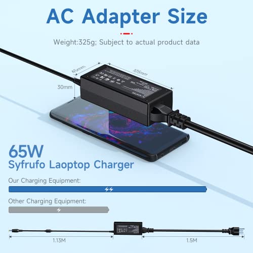 19V Ac/Dc Adapter Power Cord for Acer LCD Monitor S231hl S232hl H236hl S202hl S230hl G246hl H276hl G276hl G236hl S240hl S220hql S271hl H226hql G226hql S202hl S241hl HN274h Charger Power Supply