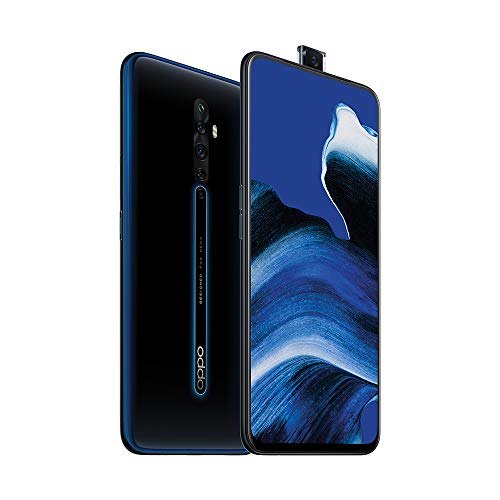 OPPO Reno2 Z Dual-SIM CPH1951 128GB (GSM Only, No CDMA) Factory Unlocked 4G/LTE Smartphone - International Version (Luminous Black)