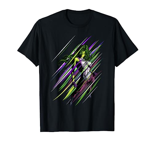 Marvel She-Hulk Lined Portrait T-Shirt