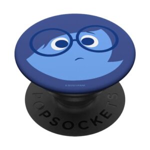 disney pixar inside out sad face halloween popsockets standard popgrip