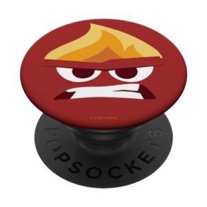 disney pixar inside out angry face halloween popsockets standard popgrip