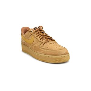 Nike mens Air Force 1 '07, Flax/Wheat/Gum/Lightbrown, 8