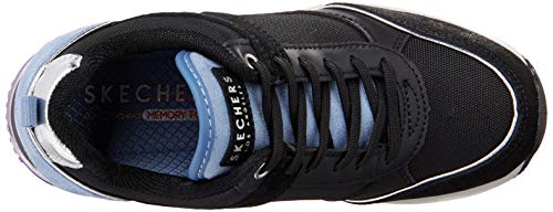 Skechers womens Million - High N' Fly BLACK 7.5 medium US