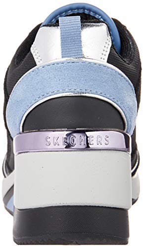 Skechers womens Million - High N' Fly BLACK 7.5 medium US