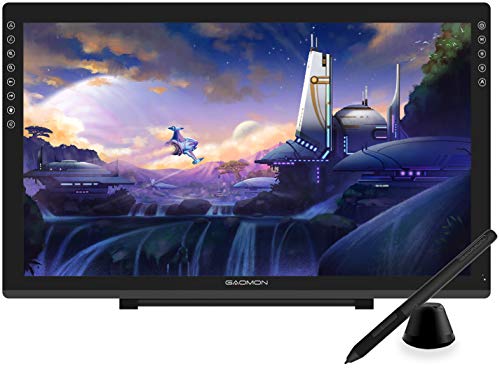 GAOMON PD2200 130% sRGB Full-Laminated Pen Display with 8192 Battery-Free Tilt-Support Stylus 8 Touch Buttons -21.5'' Graphics Drawing Tablet Monitor with Adjustable Stand
