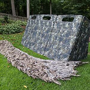 North Mountain Gear Camoflage Netting for Hunting Blinds (Wetland Grass 6FT x 4.5FT)