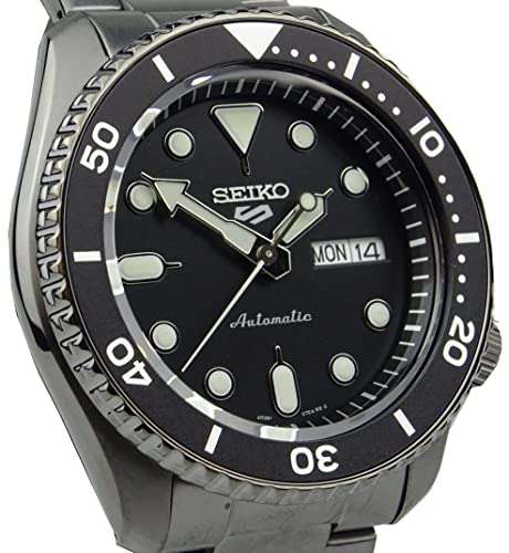 SEIKO SRPD65 5 Sports Men's Watch Gunmetal 42.5mm Stainless Steel