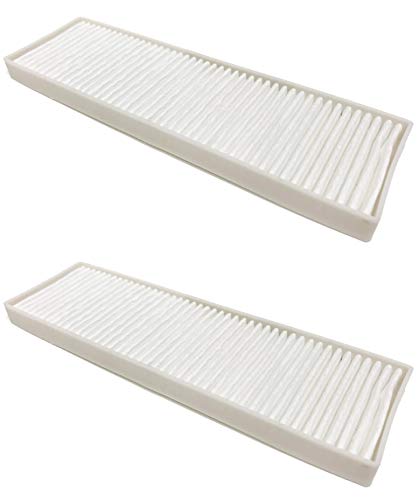 Nispira Post Motor Replacement HEPA Filter Compatible with Bissell Style 7, 9, 16 Upright Vacuum Part 32076. Fits CleanView and PowerGlide Model. 2 Packs
