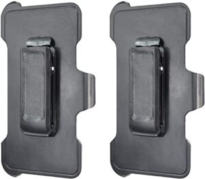 2 pack replacement holster belt clip for apple iphone xr otterbox defender case