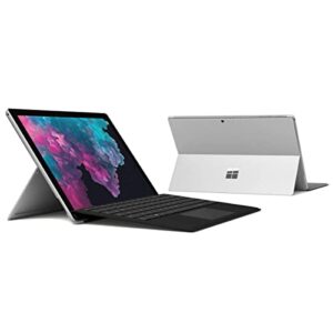 Microsoft Surface Pro 6 (Intel Core i5, 8GB RAM, 128GB) - Black - NKR-00001